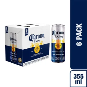 Cerveza Corona X 6 Latas