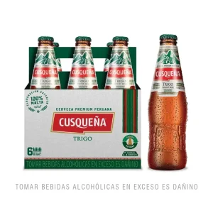 Cerveza Cusqueña Trigo X 6 Botellas