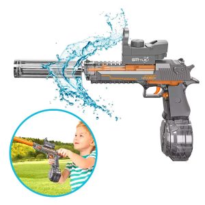 Pistola De Agua Con Silenciador LED